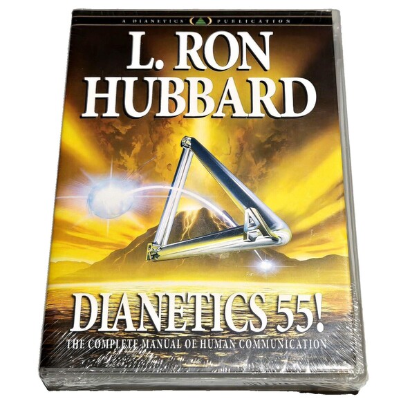 Dianetics 55 Audiobook L Ron Hubbard Complete Manual Human Communication CD Set - Picture 1 of 4